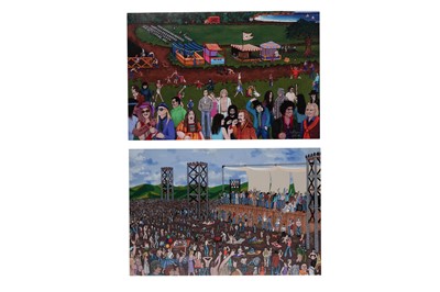 Lot 1717 - Slick (Grace) Two giclee prints on canvas