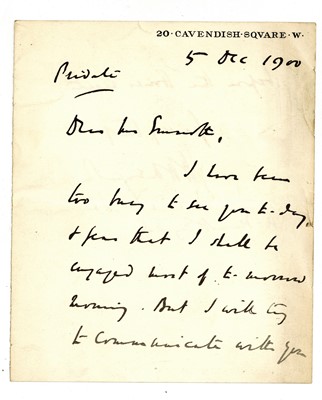 Lot 1206 - Asquith (Herbert Henry)