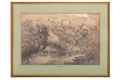 Lot 598 - CHARLOTTE CURTIS (AMERICAN EARLY MID 19TH CENTURY)