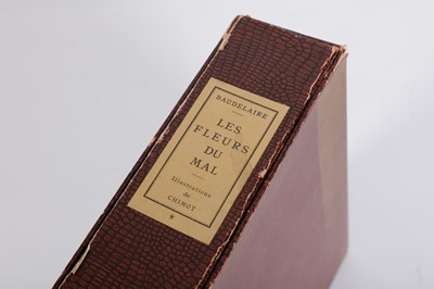 Lot 1594 - Chimot (Edouard, Ills.) & Baudelaire (Charles), Les Fleurs du Mal, 1941