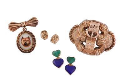 Lot 702 - A SMALL COLLECTION OF JEWELLERY