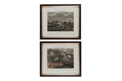 Lot 1663 - Alken.- The First Steeple-Chase on Record (The Night Riders of Nacton), 1839