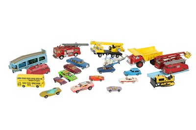 Lot 151 - A DINKY TOYS PULLMORE BEDFORD CAR TRANSPORTER