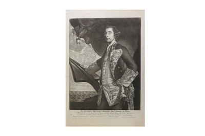 Lot 1703 - Naval portrait prints.