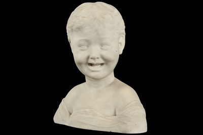 Lot 554 - AFTER DESIDERIO DA SETTIGNANO (ITALIAN, 1428-1464) A CARRARA MARBLE BUST OF A BOY