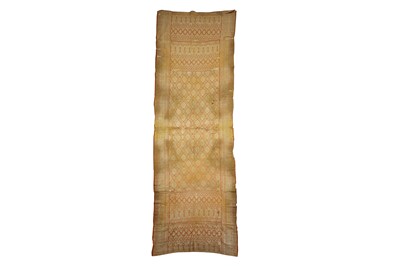 Lot 419 - A LENGTH OF BENARES SAREE BROCADE