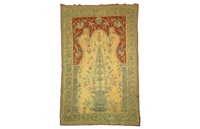 Lot 393 - AN OTTOMAN BALKAN WOOL HANGING