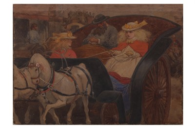 Lot 104 - Circle of John Everett Millais (British 1829-1896)
