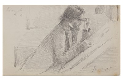 Lot 98 - A Collection of Ten Portraits of Artists