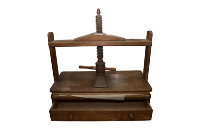 Lot 137 - Three 19th Century Drawing Presses