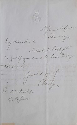 Lot 1230 - Derby (Edward Smith‑Stanley, Earl of)