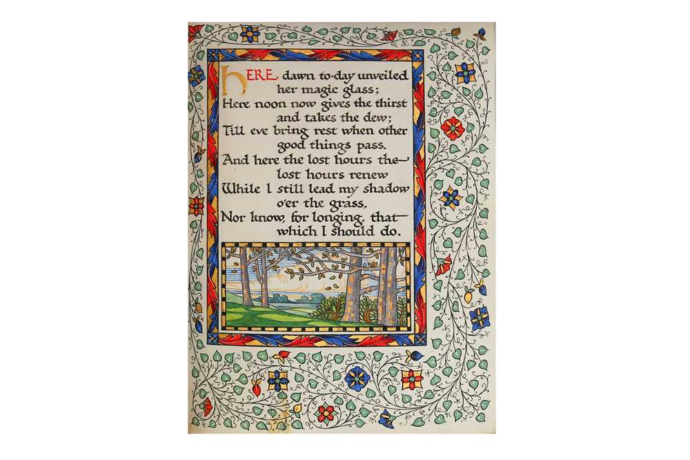 Lot 1505 - Illuminated Manuscript.