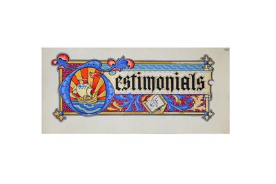 Lot 1505 - Illuminated Manuscript.