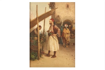Lot 693 - LOUIS TESSON (FRENCH 1820-1870)