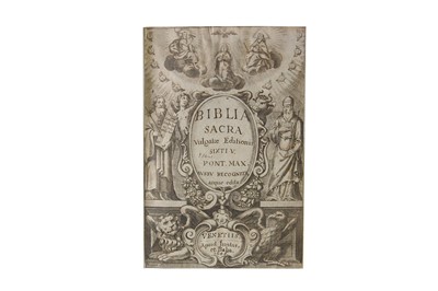 Lot 1500 - Biblia Sacra. 1648
