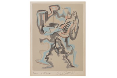 Lot 15 - OSSIP ZADKINE (FRENCH/RUSSIAN 1890-1967)