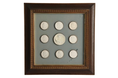 Lot 200 - THREE FRAMES COLLECTIONS OF 19TH CENTURY GRAND TOUR INTAGLIOS