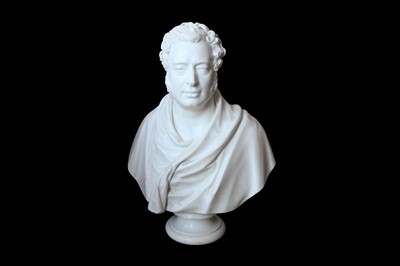 Lot 121 - A 19TH CENTURY ENGLISH MARBLE BUST OF A GENTLEMAN IN THE MANNER OF SIR FRANCIS LEGGATT CHANTRY