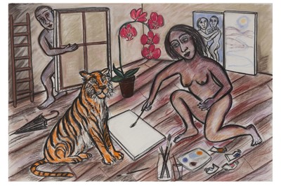 Lot 78 - EILEEN COOPER, R.A. (B.1953)
