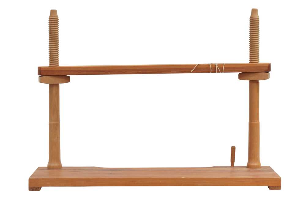 Lot 1542 - Book binding equipment.