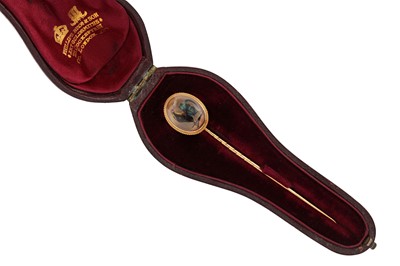 Lot 165 - An Essex crystal stickpin, circa 1880