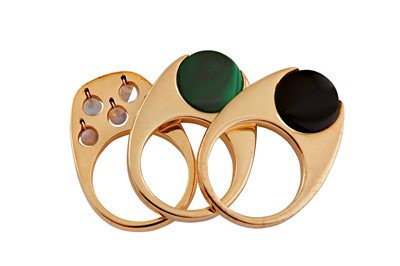Lot 119 - Three dress rings