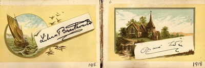 Lot 1020 - Autograph Albums.- Actors & Entertainers