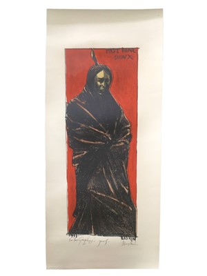 Lot 737 - Baskin (Leonard) Fast Bear - Sioux, lithograph, 1993.