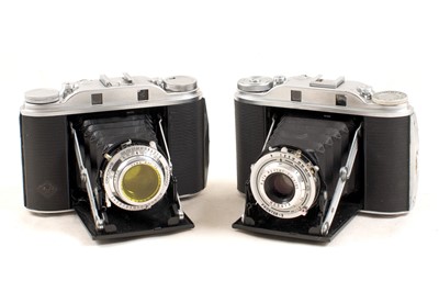 Lot 77 - Pair of Agfa Isolette III 120 CRF Cameras.