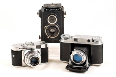 Lot 121 - Vito III & Other Voigtlander Cameras.