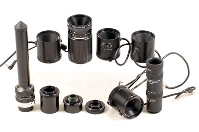 Lot 308 - Group of Fast EX TV Lenses & Accessories.