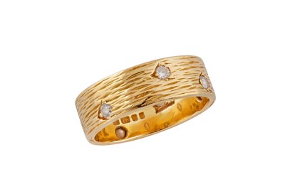 Lot 106 - Kutchinsky | A gold and diamond ring, 1964-65