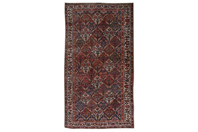 Lot 20 - A BAKHTIARI KELLEH OF GARDEN DESIGN, WEST PERSIA
