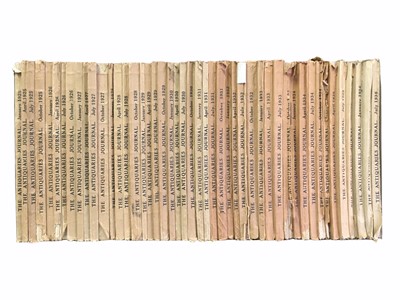 Lot 645 - The Antiquaries Journal.
