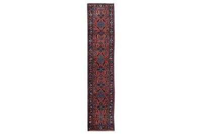 Lot 21 - A LILIHAN RUNNER, WEST PERSIA
