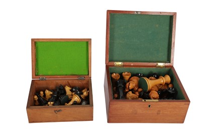 Lot 276 - A JAQUES STAUTON PATTERN CHESS SET