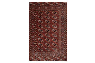 Lot 25 - A FINE BOKHARA RUG, TURKMENISTAN