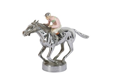 Lot 929 - A LEJEUNE CHROME PLATED CAR MASCOT, 20TH CENTURY