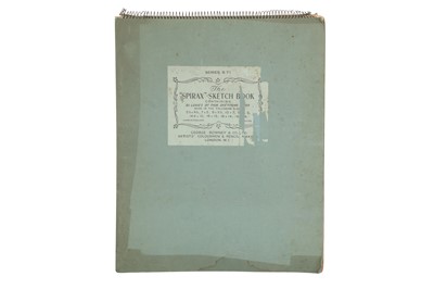 Lot 171 - ATTRIBUTED TO DAME MARY QUANT (BORN 1930), STUDENT'S SKETCHBOOK OF FASHION STUDIES