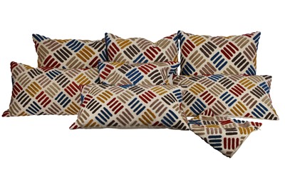 Lot 984 - A COLLECTION OF EIGHT OKA CUSHIONS, CONTEMPORARY