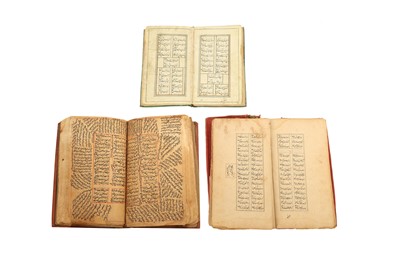 Lot 337 - THREE PERSIAN MANUSCRIPTS OF POETIC CONTENT