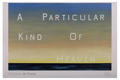 Lot 929 - ED RUSCHA (AMERICAN B. 1937)