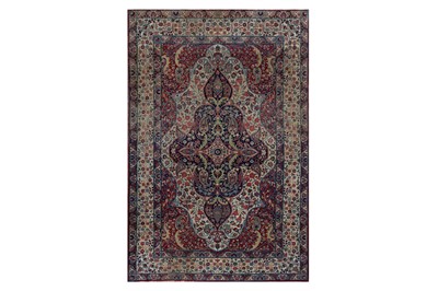 Lot 89 - A VERY FINE TEHERAN RUG, NORTH PERSIA