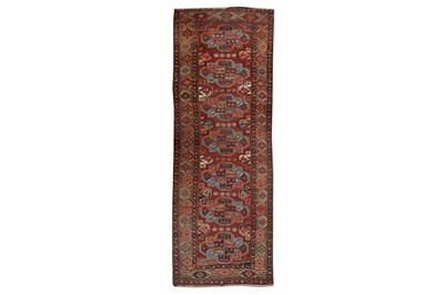 Lot 51 - AN ANTIQUE KIRGIZ NARROW KELLEH