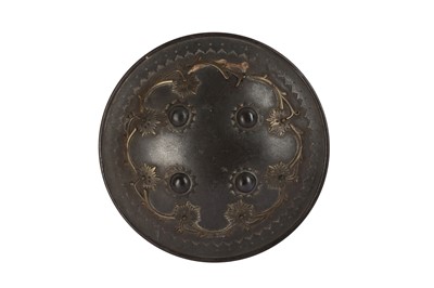 Lot 395 - AN INDIAN DHAL, LATE 19TH CENTURY