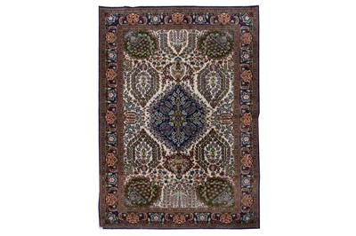 Lot 69 - A FINE QUM RUG, CENTRAL PERSIA