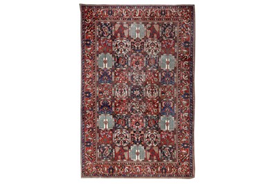 Lot 70 - A FINE BAKHTIARI  GARDEN DESIGN CARPET, WEST PERSIA