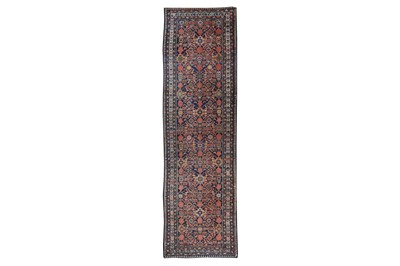 Lot 29 - AN ANTIQUE KURDISH RUNNER, NORTH PERSIA