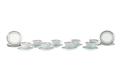 Lot 47 - A ROYAL WORCESTER BONE CHINA PART TEA SERVICE, IN THE ATHENA PATTERN