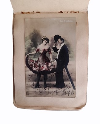 Lot 822 - Autograph Album.- Vintage Actors & Entertainers